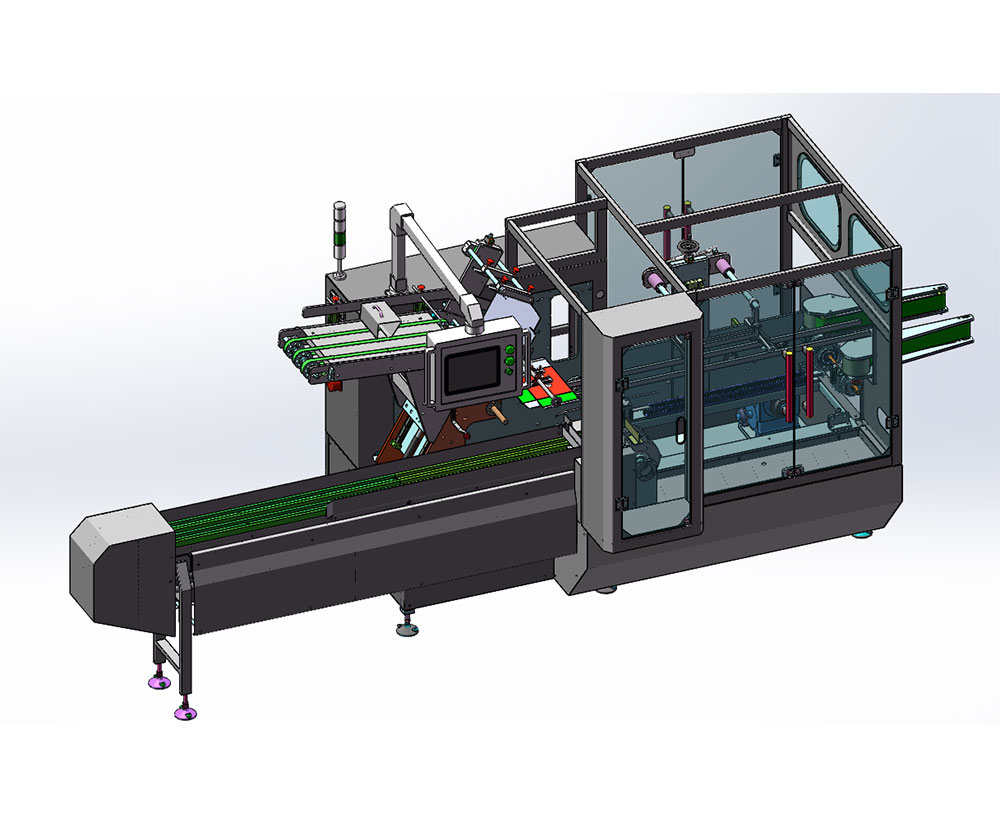 300L pillow type automatic box loading machine