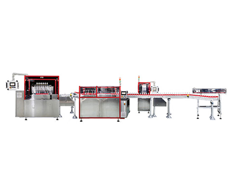 Water milk filling and capping machine